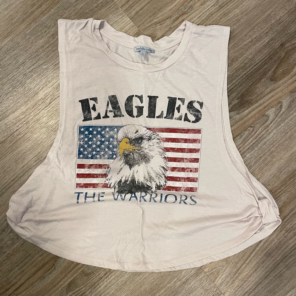 Crop top tank top with open sides